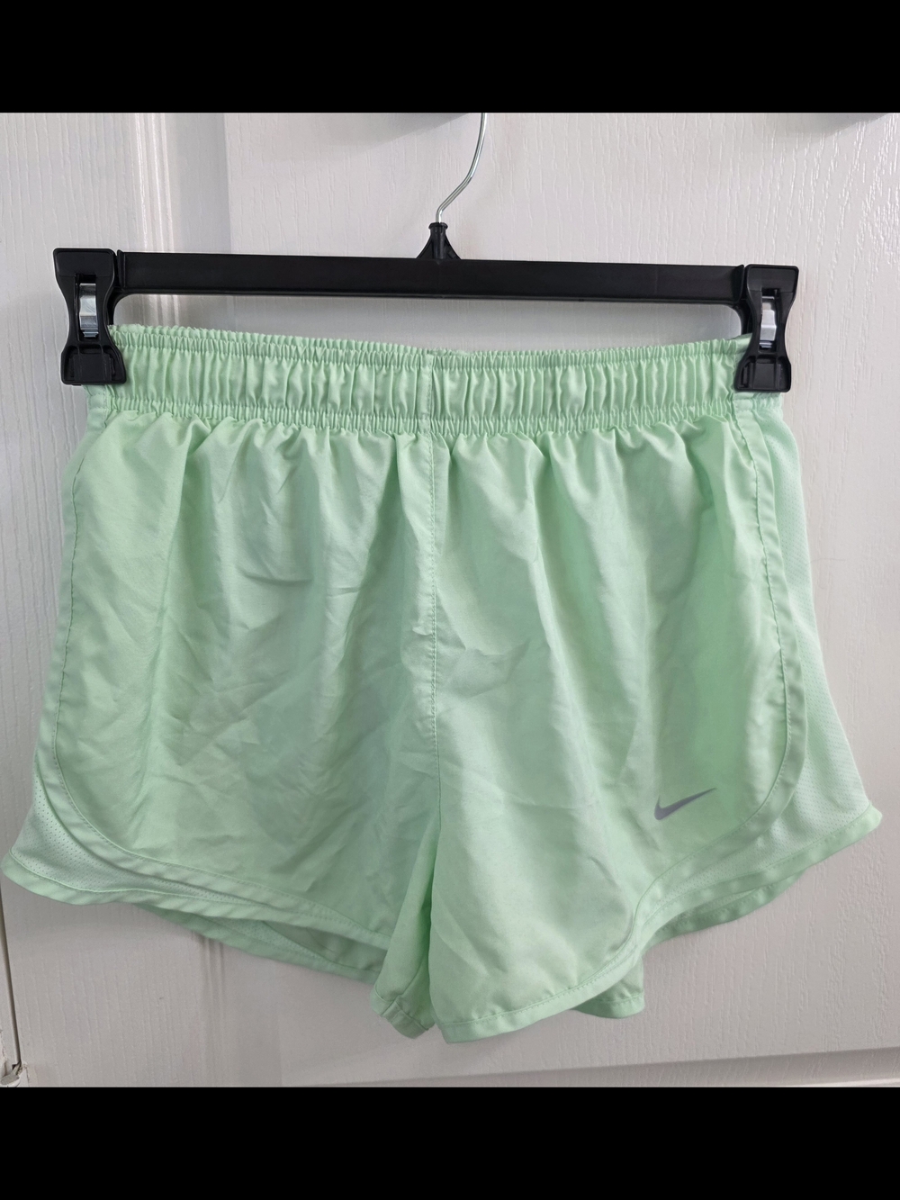 Nike Women's Light Mint Athletic Running Shorts